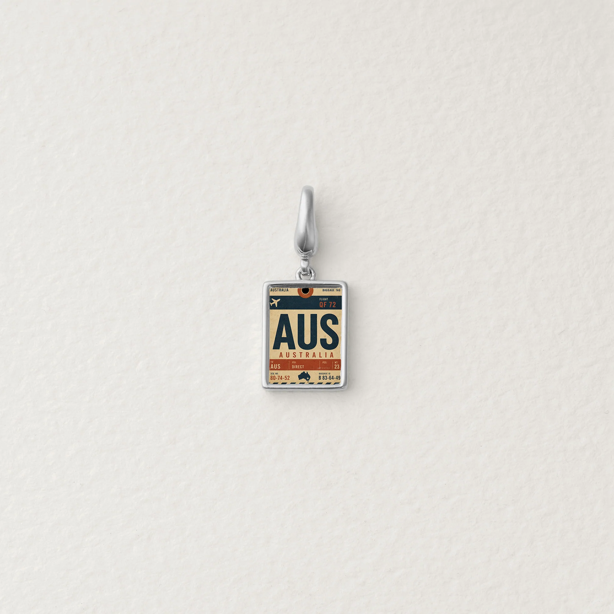 Australia Travel Tag Charm - Image 2