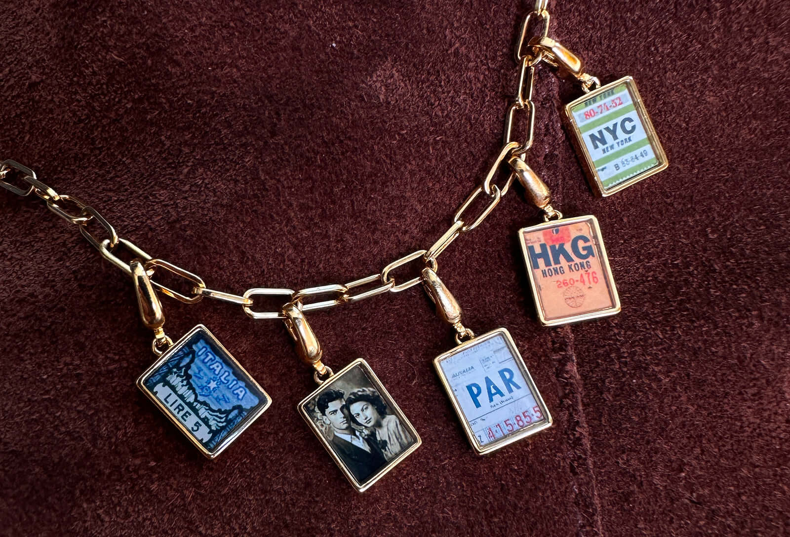 Paris Travel Tag Charm - Image 2