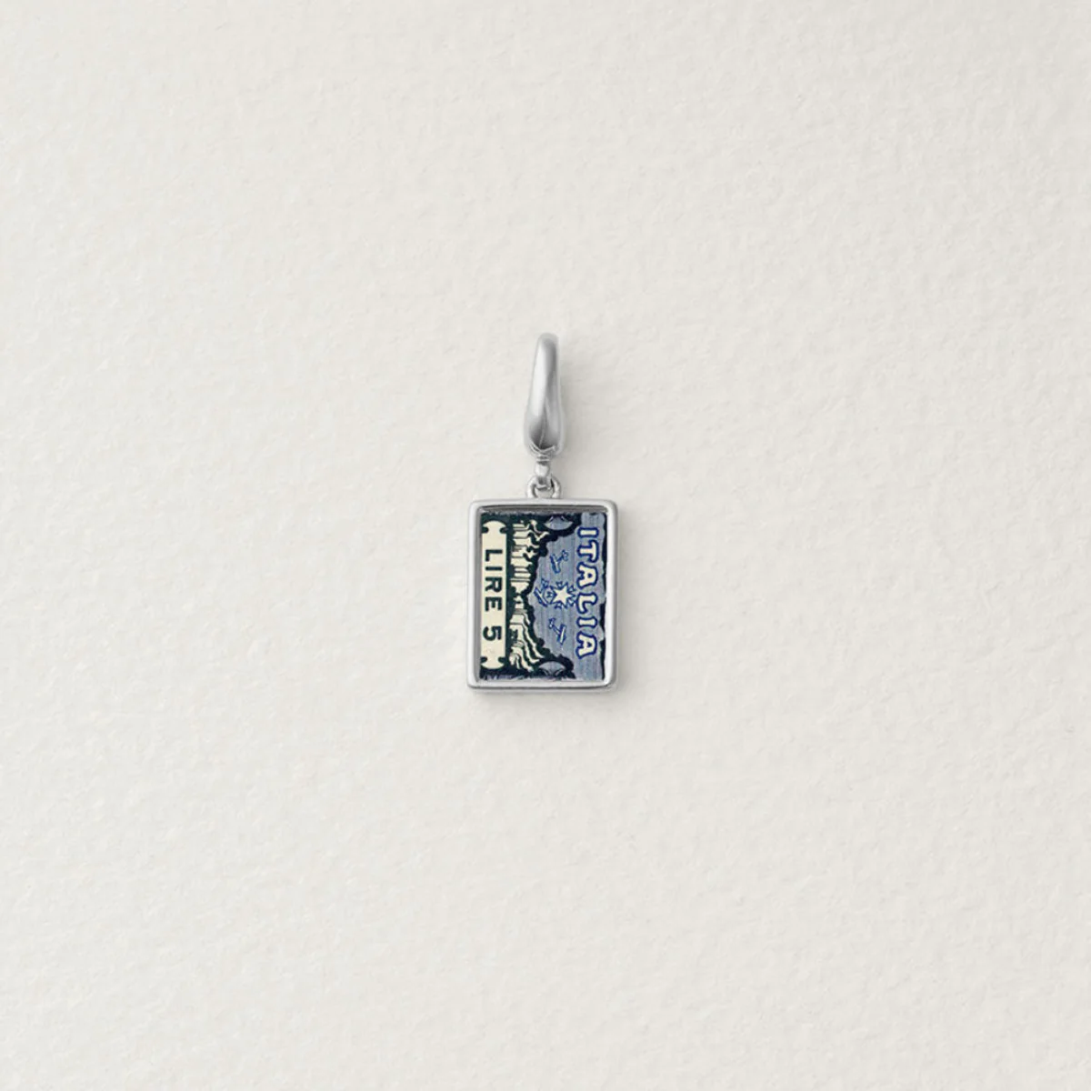 Italy Vintage Postage Stamp Charm - Image 4
