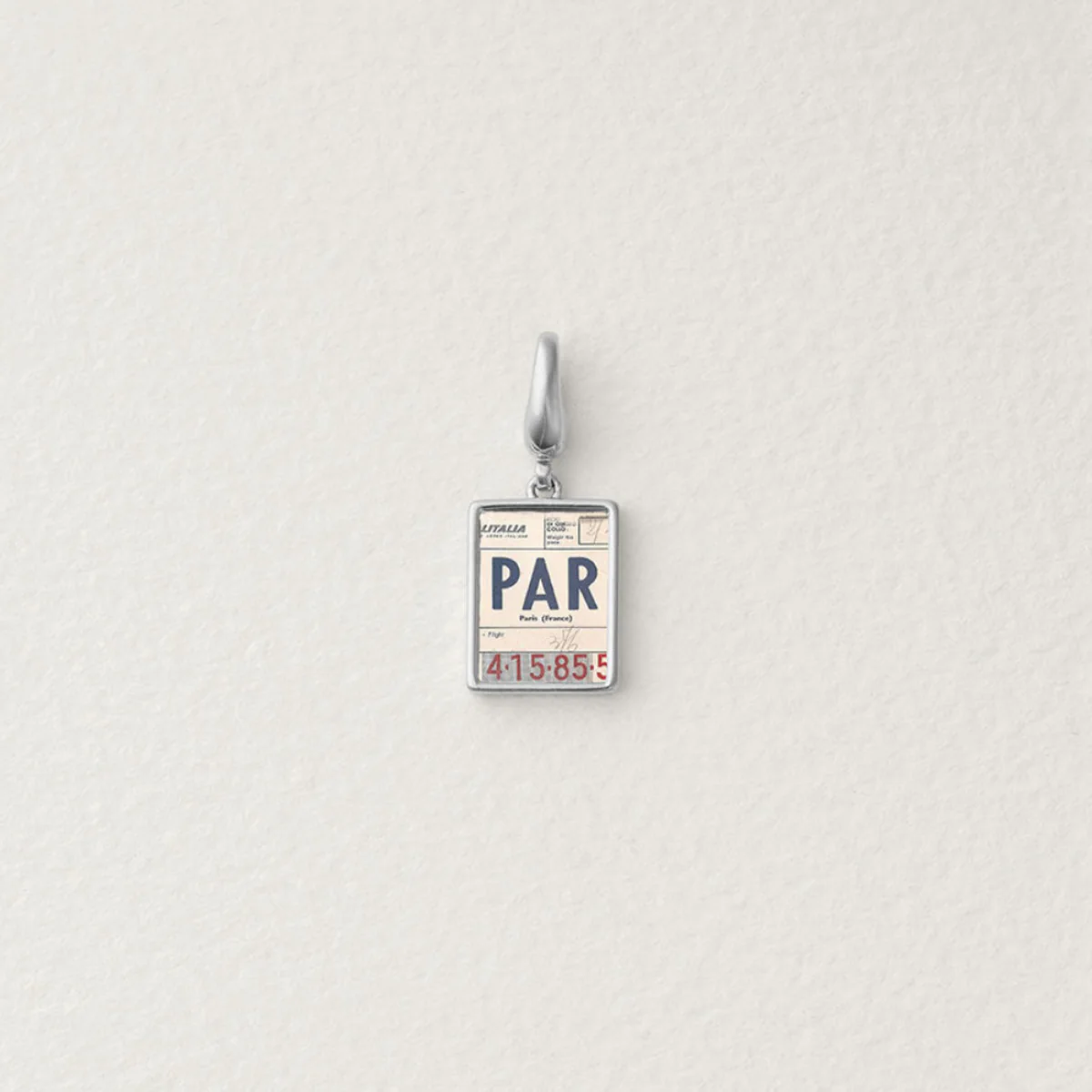 Paris Travel Tag Charm - Image 3
