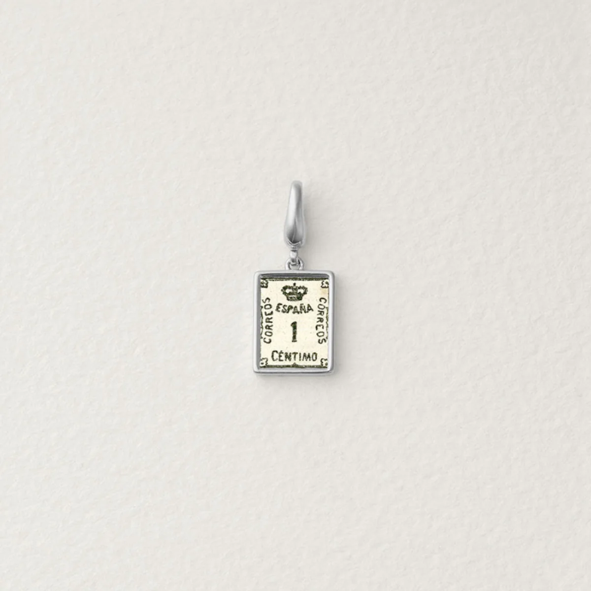 Spain Vintage Postage Stamp Charm - Image 3