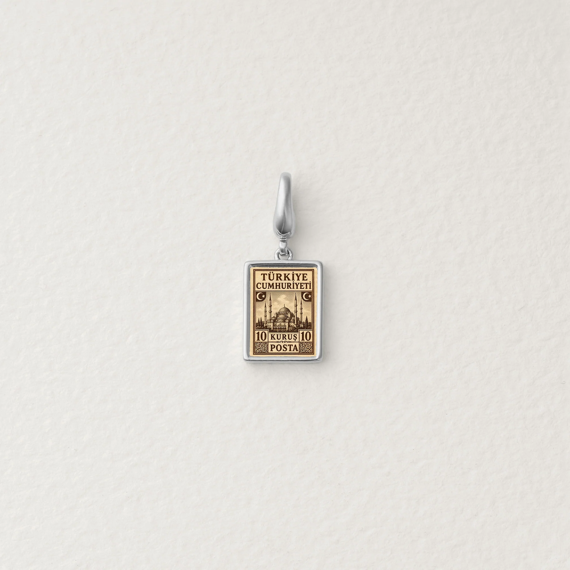 Turkey Vintage Stamp Charm - Image 2